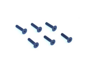 Losi 4-40 x 1/2 Flat Head Screws (6)