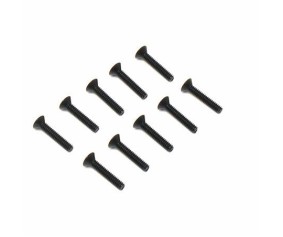 Losi 4-40 x 5/8 Flat Head Screws (10)