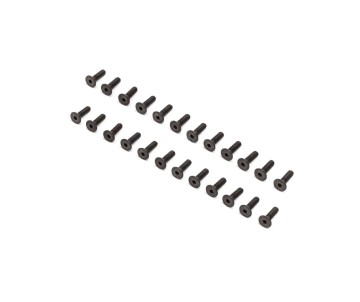 Losi 2-56 x 5/16 Flat Head Screws (24)