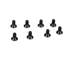 Losi 8-32 x 3/8 Flat Head Screws (8)