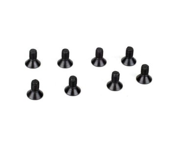 Losi 8-32 x 3/8 Flat Head Screws (8)