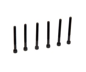 Losi 4-40 x 1 1/4 Cap Head Screws (6)