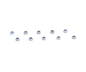 Losi 4-40 Aluminum Mini-Nuts (10)