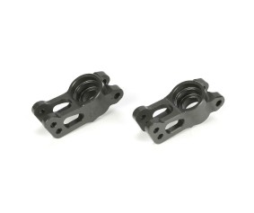 Losi Rear Hubs, Aluminum: TEN