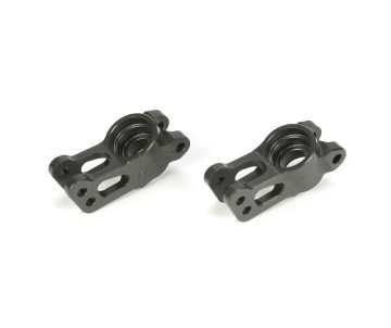Losi Rear Hubs, Aluminum: TEN