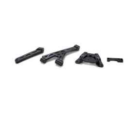 Losi Chassis Brace & Spacer Set (3): 10-T