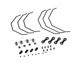Losi Sway Bar Set & Hardware(3 ea.F&R):5IVE-T, MINI WRC