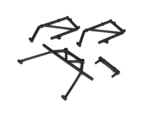 Losi Rear Cage Mount & Fender Brace Set (4): 5IVE-T