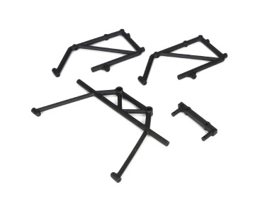 Losi Rear Cage Mount & Fender Brace Set (4): 5IVE-T