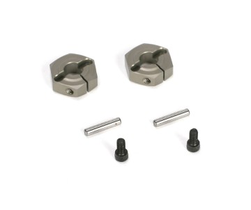 Losi Aluminum Clamping Wheel Hex (2): TEN-SCTE