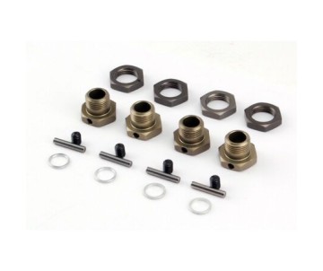 Losi 17mm Hex Adapter Set (4): LST2, LST 3XL