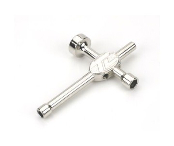 Losi 4-Way Wrench Steel(17mm,10mm,8mm,1/4)LST2,XXL/2