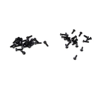 Losi Wheel Screw Set, 3x10mm BH&Cap (20ea): 5IVE-T,MINI WRC
