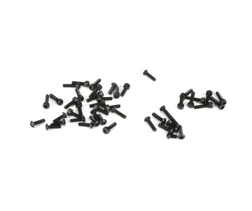 Losi 3mm BH & Cap Screw Asst (38): 5IVE-T, MINI WRC