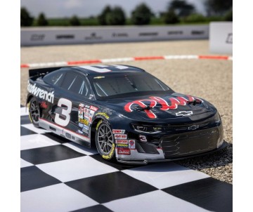 Losi 1/12 NASCAR RC Race Car RCR No. 3 GM Goodwrench Chevrolet ZL1 2S AWD RTR Brushed On-Road (Battery & Charger Included), Black