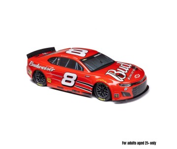 1/12 NASCAR RC Racecar Dale Earnhardt Jr. No. 8 Budweiser Chevrolet ZL1 2S AWD RTR Brushed On-Road (Battery & Charger Included), Red