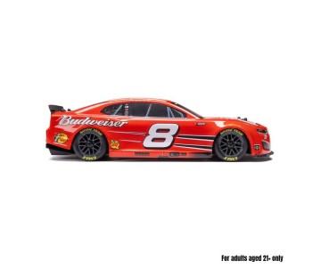 1/12 NASCAR RC Racecar Dale Earnhardt Jr. No. 8 Budweiser Chevrolet ZL1 2S AWD RTR Brushed On-Road (Battery & Charger Included), Red