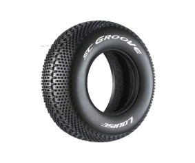 Louise R/C SC-Groove 1/10 Short Course (Soft Compound) Unmounted Tire