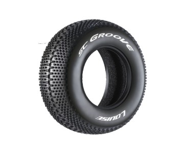 Louise R/C SC-Groove 1/10 Short Course (Soft Compound) Unmounted Tire