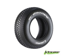 Louise R/C SC-Groove 1/10 Short Course (Soft Compound) Unmounted Tire