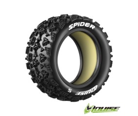 Louise R/C E-Spider 1/10 Buggy (Soft Compound) Unmounted Tire (Front, 4WD) (2)
