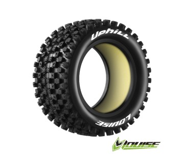 Louise R/C E-Uphill 1/10 Buggy (Soft Compound) Unmounted Tire (Rear) (2)