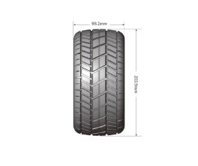 Louise R/C X-Rocket Monster Truck (Sport Compound) 24mm Hex on Black Wheels (For Arrma Kraton 8S) (2)