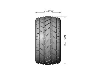Louise R/C MT-Rocket 1/10 Monster Truck (Soft Compound) 1/2