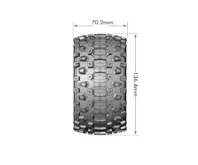 Louise R/C MT-Uphill 1/10 Monster Truck (Soft Compound) 1/2