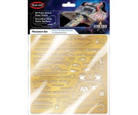MKA 1/350 Star Trek 6: The Undiscovered Country Klingon K'ronos-1 Photoetch Set