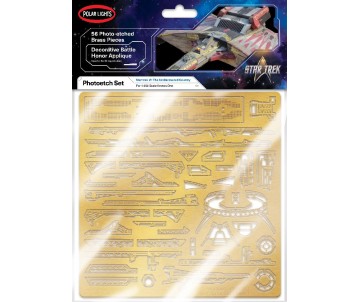 MKA 1/350 Star Trek 6: The Undiscovered Country Klingon K'ronos-1 Photoetch Set