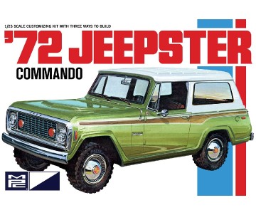 MPC 1/25 1972 Jeepster Commando Model Kit (Level 2)