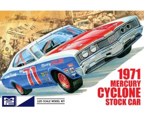 MPC 1/25 1971 Mercury Cyclone Stock Car Model Kit (Level 2)