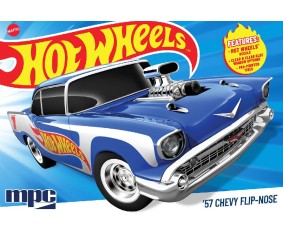 MPC 1/25 1957 Chevy Sedan Flip Nose (Hot Wheels) Model Kit (Level 2)
