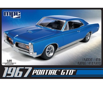 MPC 1967 Pontiac GTO Molded in White 1/25 Model Kit (Level 2)