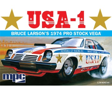 MPC Bruce Larson USA-1 Pro Stock Vega 1/25 Model Kit (Level 2)