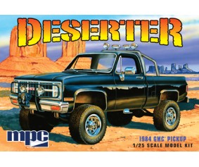 MPC 1984 GMC Deserter Pickup Molded in White 1/25 Model Kit (Level 2)