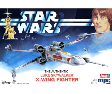 MPC Star Wars: A New Hope X-Wing Fighter (Snap) 1/63 Model Kit (Level 1)