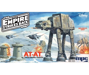MPC Star Wars: The Empire Strikes Back AT-AT 1/100 Model Kit (Level 2)