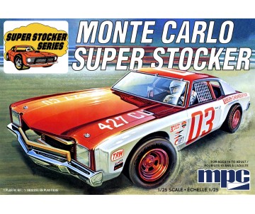 MPC 1971 Chevy Monte Carlo Super Stocker 2T 1/25 Model Kit