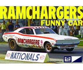 MPC 1/25 Scale Ramchargers Dodge Challenger Funny Car
