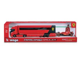 Bburago 1/43 SFR Iveco Cab + 1 SFR 1/43 SF-24 (2024) (Leclerc #16)
