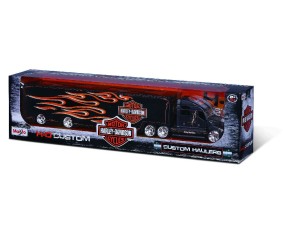 Maisto 1/64 Harley Davidson Custom Haulers (3 Styles) (6 Pack)