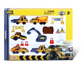 Maisto Mini Work Machines Volvo Construction 3