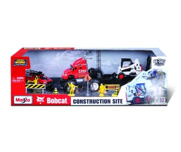 Maisto Mini Work Machines Bobcat Quarry Hauler  