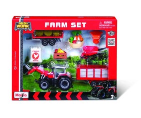 Maisto Mini Work Machines Farm Gift Set (12 Pack)