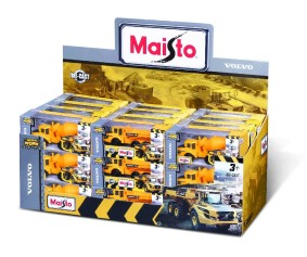 Maisto Mini Work Machines Volvo Construction 3