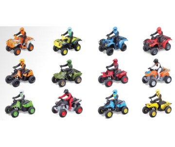 Maisto ATV's Assortment (24 pack)