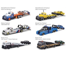 Maisto 1/64 Design Elite Transport Assortment (6 Pack)