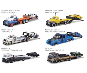 Maisto 1/64 Design Elite Transport Assortment (6 Pack)